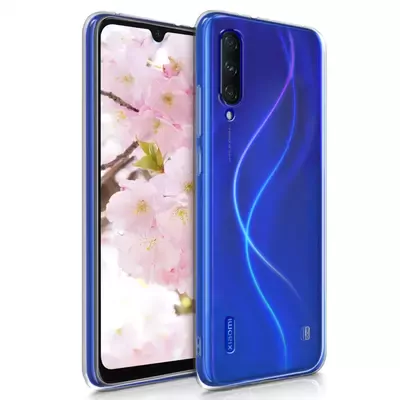 Microsonic Xiaomi Mi A3 Kılıf Transparent Soft Beyaz