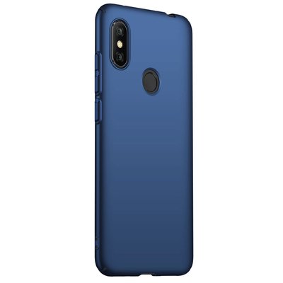 Microsonic Xiaomi Redmi Note 6 Pro Kılıf Premium Slim Lacivert