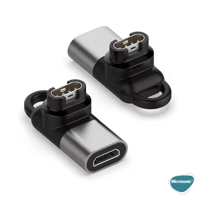 Microsonic Garmin Instinct Taşınabilir Şarj Dönüştürücü Adaptörü Micro USB