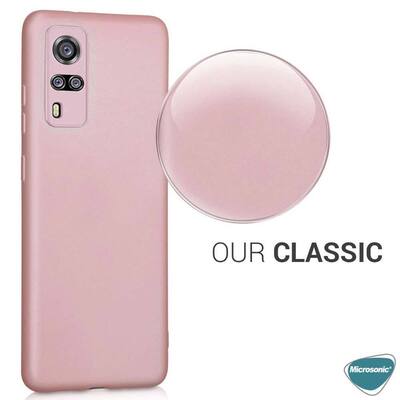 Microsonic Vivo Y51A Kılıf Matte Silicone Siyah