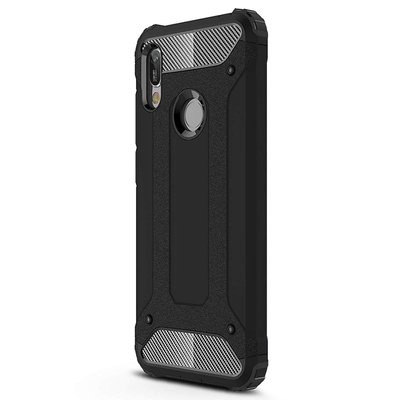 CaseUp Huawei Y6 2019 Kılıf Tank Siyah