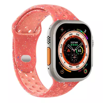 Microsonic Apple Watch SE 3 44mm Kordon Flame Circle Yavruağzı