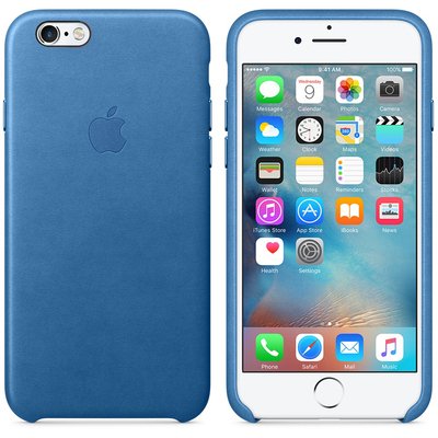 Microsonic Apple iPhone 6S Plus Leather Case Kılıf Mavi