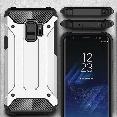 Microsonic Samsung Galaxy S9 Kılıf Rugged Armor Gold