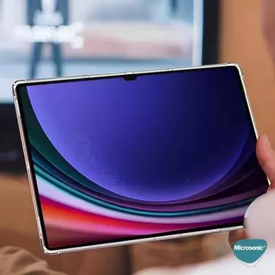 Microsonic Samsung Galaxy Tab S9 FE Kılıf Shock Absorbing Şeffaf