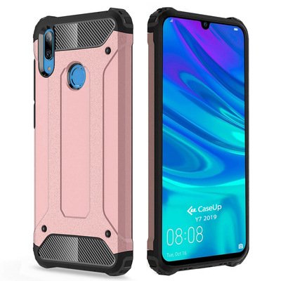 CaseUp Huawei Y7 2019 Kılıf Tank Rose Gold