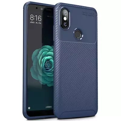 Microsonic Xiaomi Mi A2 (Mi 6X) Kılıf Legion Series Lacivert