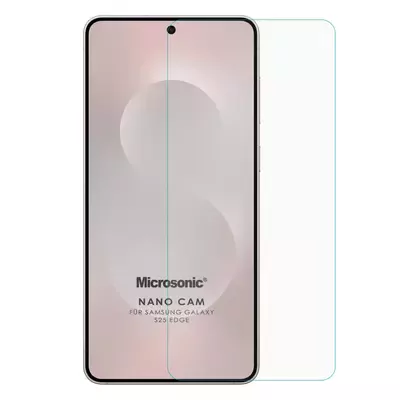 Microsonic Samsung Galaxy S25 Edge Nano Glass Cam Ekran Koruyucu