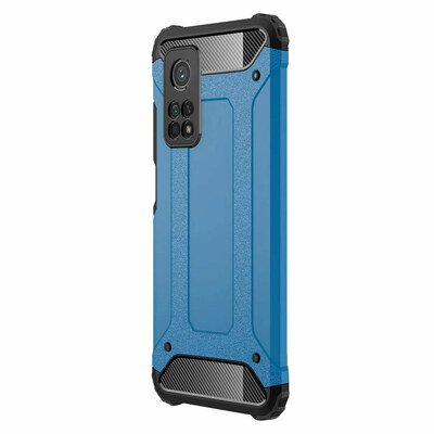 Microsonic Xiaomi Mi 10T Kılıf Rugged Armor Mavi