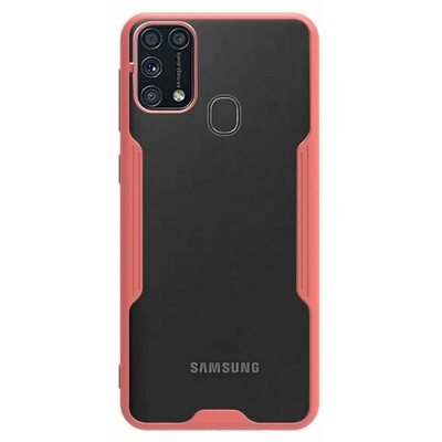 Microsonic Samsung Galaxy M31 Kılıf Paradise Glow Pembe