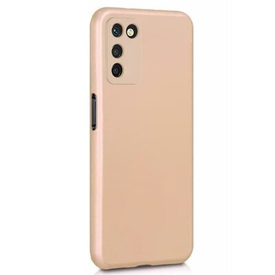 Microsonic Oppo A55 5G Kılıf Matte Silicone Gold