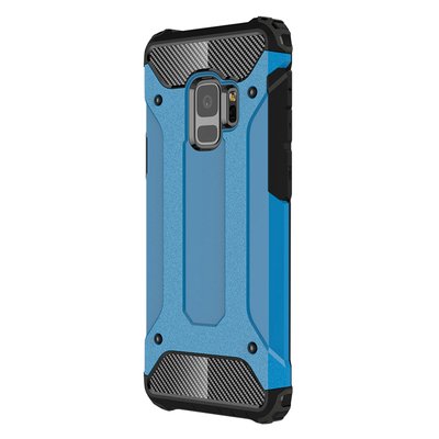 Microsonic Samsung Galaxy S9 Kılıf Rugged Armor Mavi