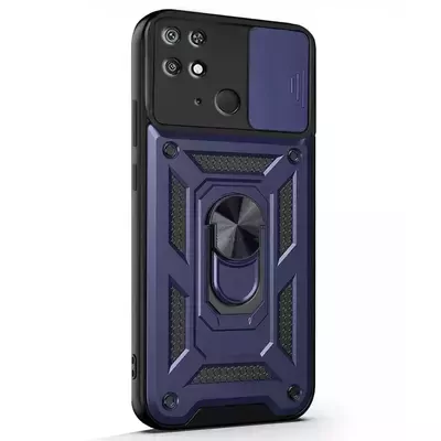 Microsonic Xiaomi Poco C40 Kılıf Impact Resistant Lacivert