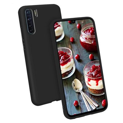 CaseUp Oppo Reno 3 Kılıf Matte Surface Siyah