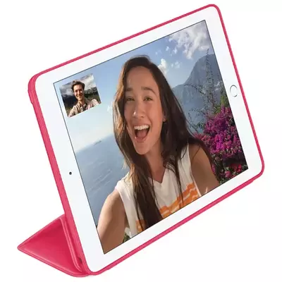 Microsonic Apple iPad 10.2'' 9. Nesil (A2602-A2604-A2603-A2605) Smart Leather Case Pembe