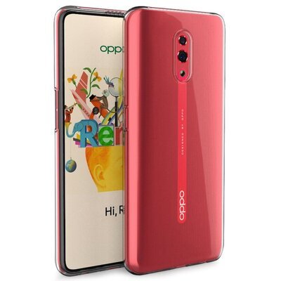 Microsonic Oppo Reno Kılıf Transparent Soft Beyaz