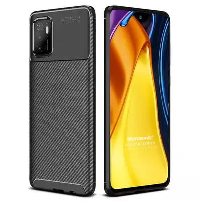 Microsonic Xiaomi Poco M3 Pro Kılıf Legion Series Siyah