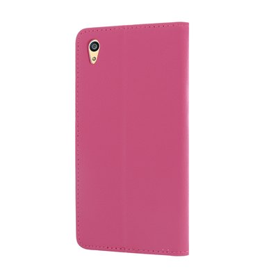 CaseUp Sony Xperia Z5 Cüzdanlı Suni Deri Kılıf Pembe