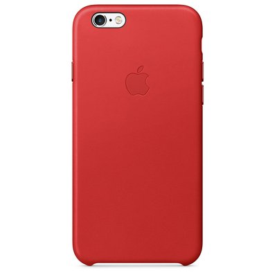 Microsonic Apple iPhone 6S Leather Case Kılıf Kırmızı