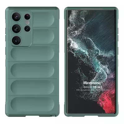 Microsonic Samsung Galaxy S25 Ultra Kılıf Oslo Prime Yeşil