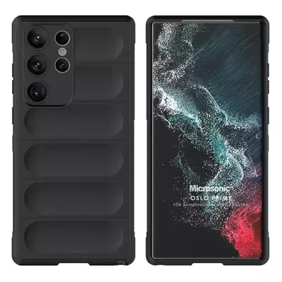 Microsonic Samsung Galaxy S25 Ultra Kılıf Oslo Prime Siyah