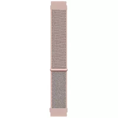 Microsonic Amazfit Bip U Hasırlı Kordon Woven Sport Loop Rose Gold