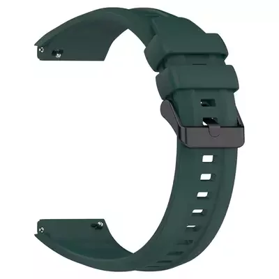 Microsonic Huawei Watch GT 6 Pro 46mm Kordon, Silicone SwiftBands Petrol Yeşili