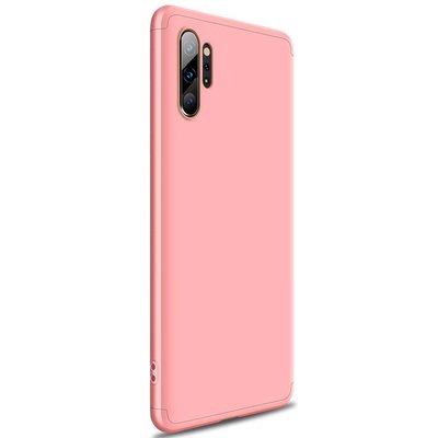 Microsonic Samsung Galaxy Note 10 Plus Kılıf Double Dip 360 Protective AYS Rose Gold