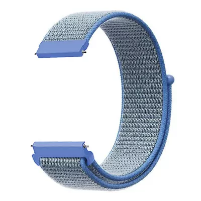 Microsonic Amazfit Bip U Hasırlı Kordon Woven Sport Loop Mavi