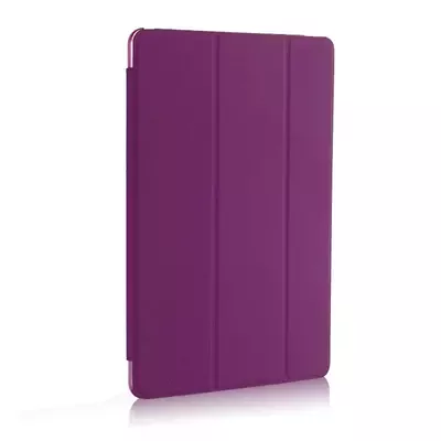 Microsonic Apple iPad Pro 12.9`` 2022 6. Nesil Kılıf (A2436-A2764-A2437-A2766) Slim Translucent Back Smart Cover Mor