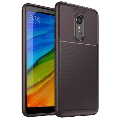 Microsonic Xiaomi Redmi 5 Plus Kılıf Legion Series Kahverengi