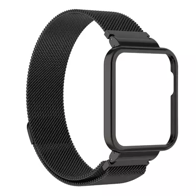 Microsonic Xiaomi Redmi Watch 2 Lite Milanese Loop Kordon Siyah