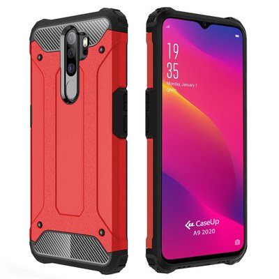 CaseUp Oppo A9 2020 Kılıf Tank Kırmızı