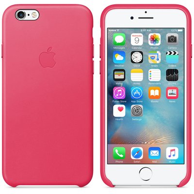 Microsonic Apple iPhone 6 Plus Leather Case Kılıf Pembe