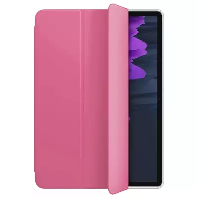 Microsonic Samsung Galaxy Tab S9 FE Kılıf Slim Translucent Back Smart Cover Pembe