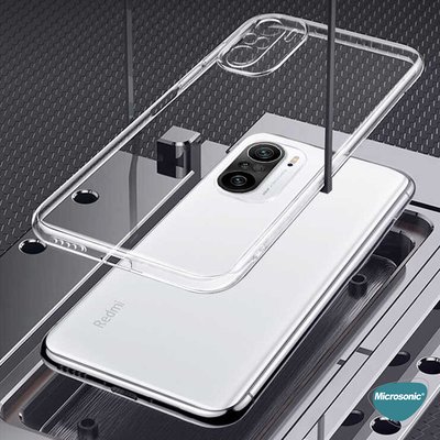 Microsonic Xiaomi Redmi Note 10 Pro Kılıf Transparent Soft Beyaz