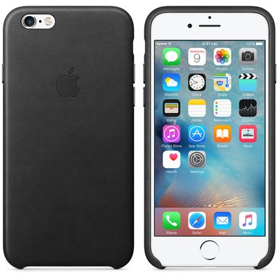 Microsonic Apple iPhone 6 Plus Leather Case Kılıf Siyah