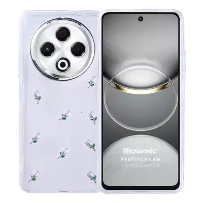 Microsonic TECNO Spark 30 4G Kılıf PrettyCharm Tulip
