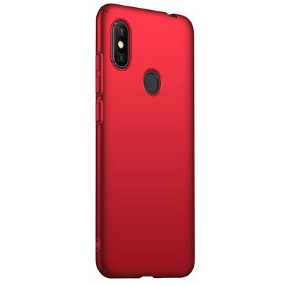 Microsonic Xiaomi Redmi Note 6 Pro Kılıf Premium Slim Kırmızı