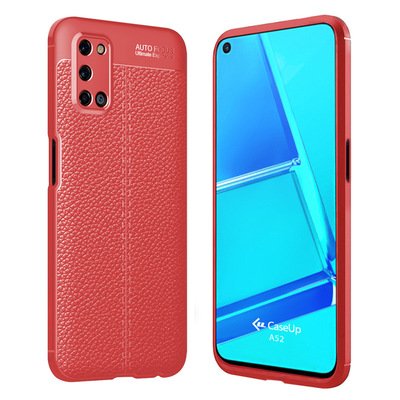 CaseUp Oppo A52 Kılıf Niss Silikon Kırmızı