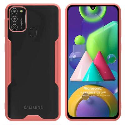 Microsonic Samsung Galaxy M30S Kılıf Paradise Glow Pembe