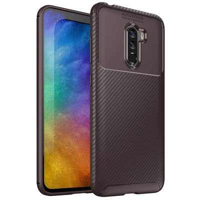 Microsonic Xiaomi Pocophone F1 Kılıf Legion Series Kahverengi