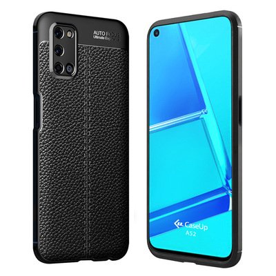 CaseUp Oppo A52 Kılıf Niss Silikon Siyah