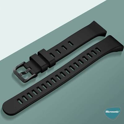 Microsonic Huawei Honor Band 6 Silicone Sport Band Kırmızı