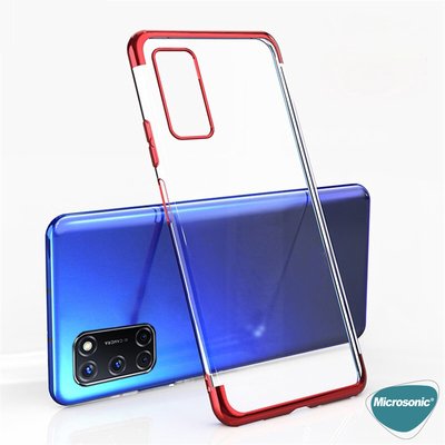 Microsonic Oppo A72 Kılıf Skyfall Transparent Clear Mavi