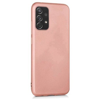 Microsonic Samsung Galaxy A53 5G Kılıf Matte Silicone Rose Gold