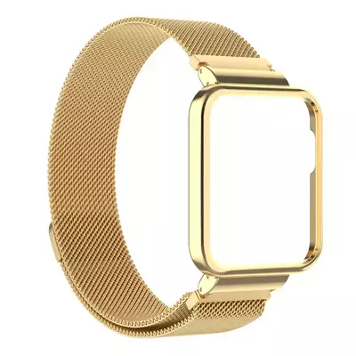 Microsonic Xiaomi Redmi Watch 2 Lite Milanese Loop Kordon Gold