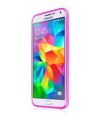 CaseUp Samsung Galaxy Grand Prime Kılıf Transparent Soft Pembe