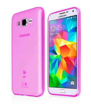 CaseUp Samsung Galaxy Grand Prime Kılıf Transparent Soft Pembe