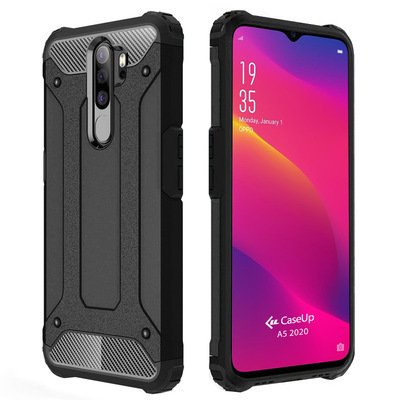 CaseUp Oppo A5 2020 Kılıf Tank Siyah